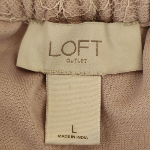 Loft Lavender Lace Skirt - Picture 6 of 7